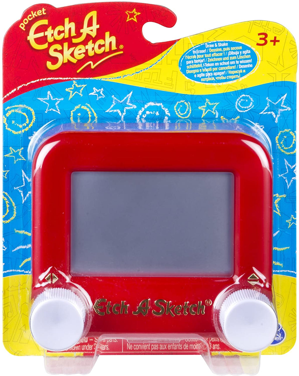 Spin Master Etch A Sketch Classic Mini Pocket Version