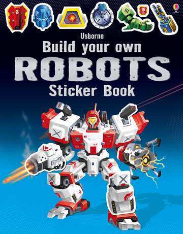 Build your own robots sticker book