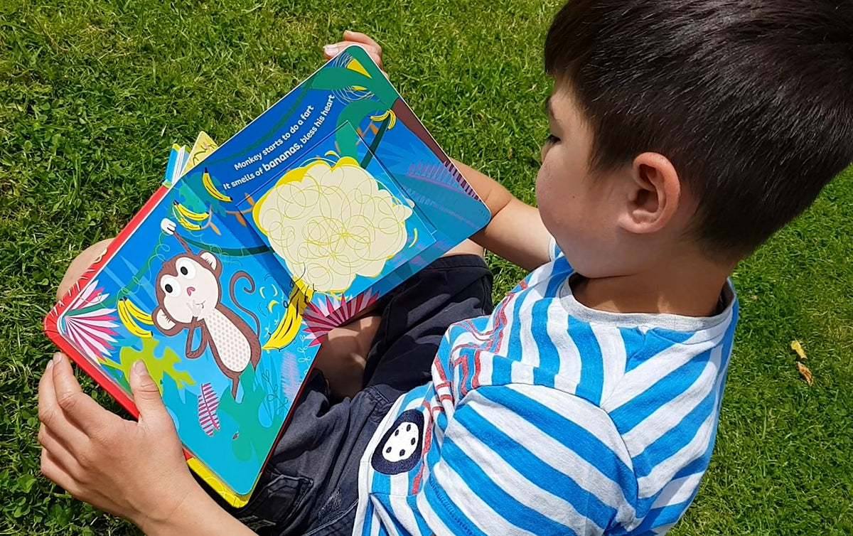 Scratch ‘n’ Sniff Fart Book!