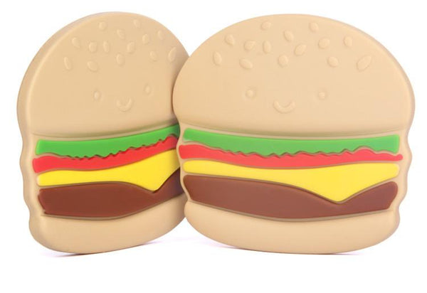 Burger Silicone Teether