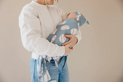 Slugger Knit Swaddle Blanket