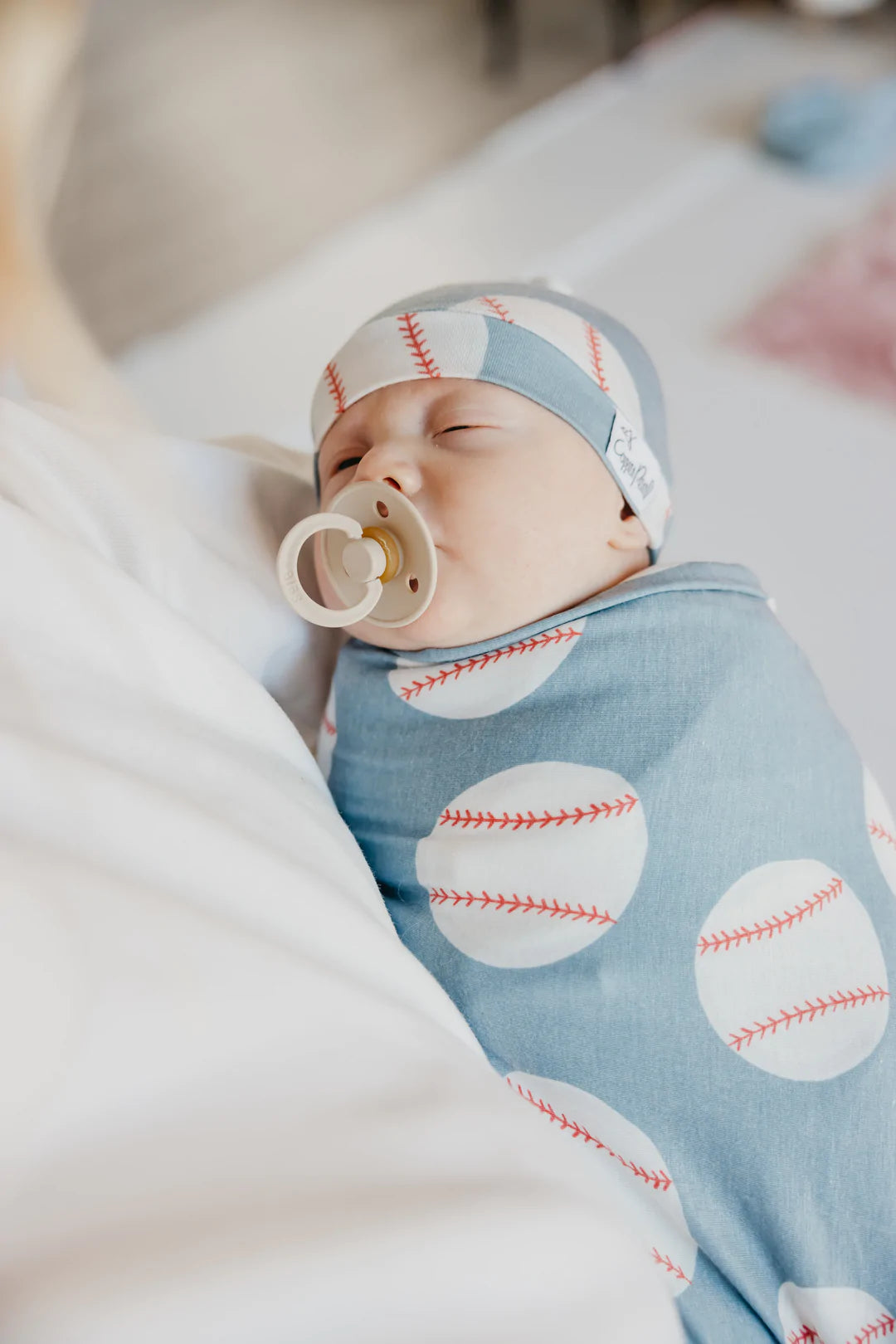 Slugger Knit Swaddle Blanket