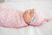 Lucy newborn top knot hat