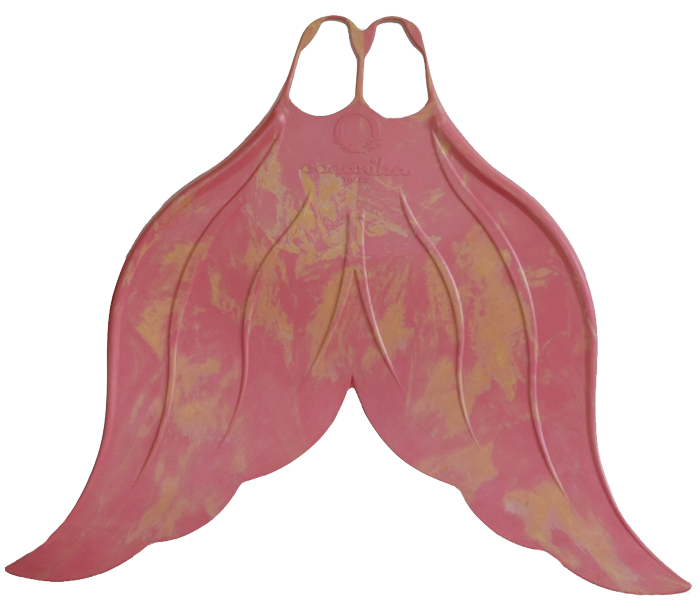 JUNIOR MER'FINS - Coral Pink this item does not qualify for shipping