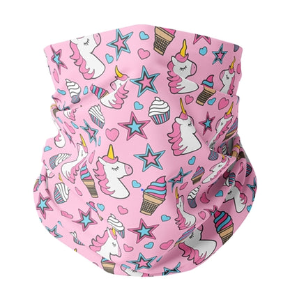 Unicorn Gaiter Mask - Size 5-12 Years