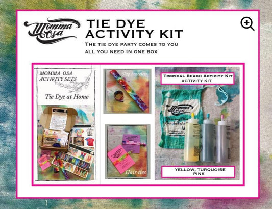 Youth Tie Dye Activity Kit - Tropical Beach