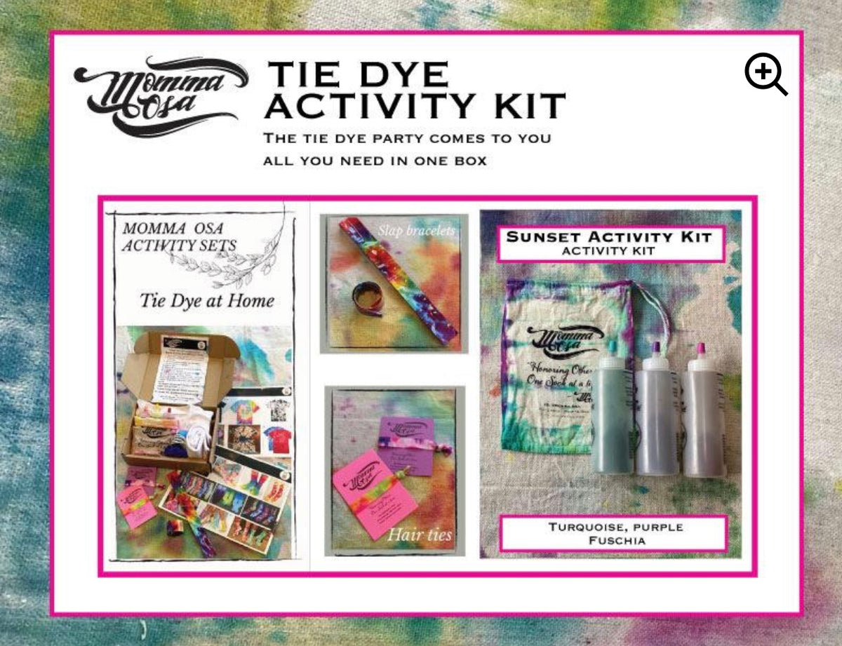 Youth Tie Dye Activity Kit - Sunset