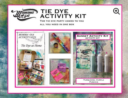 Youth Tie Dye Activity Kit - Sunset