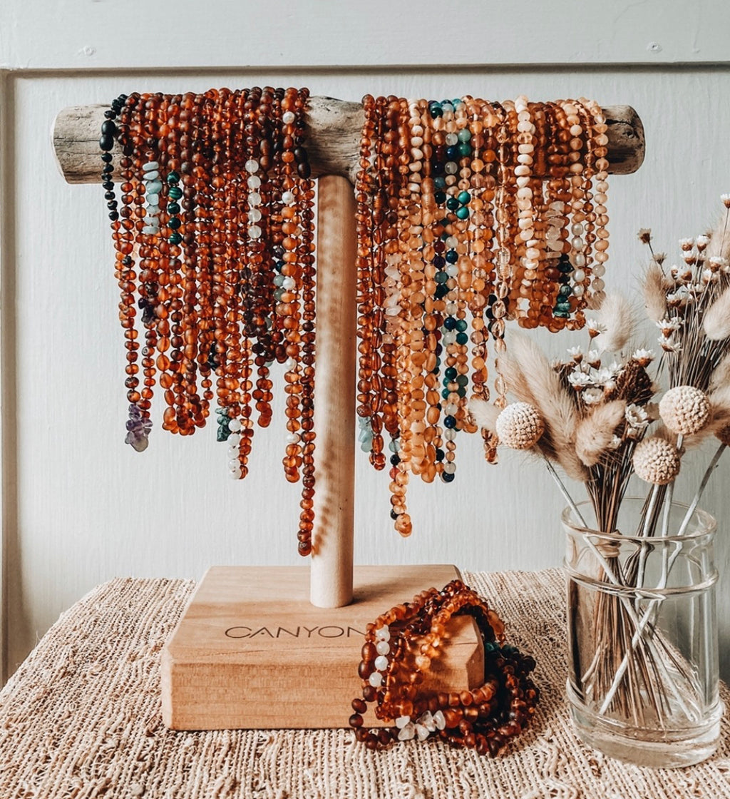 Canyonleaf Amber Necklaces and bracelets