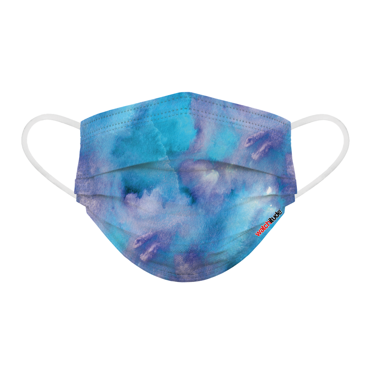 KIDS FUN MASKS (6-PACK) "RAINBOW TIE DYE” & “PURPLE TIE DYE” DESIGNS