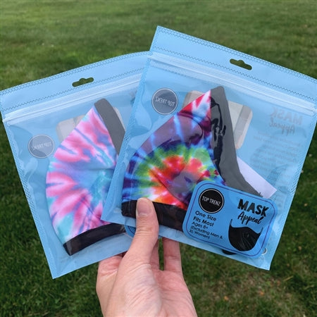 Primary Tie Dye Face Mask