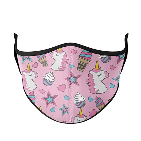 Ice cream Unicorn Face Mask - Ages 3-7
