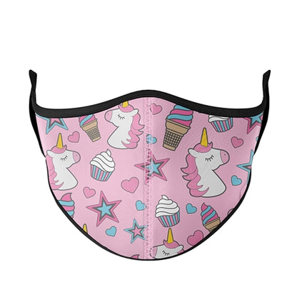 Ice cream Unicorn Face Mask - Ages 3-7