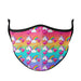 Unicorn Rainbow Face Mask - Size 3-7 Years