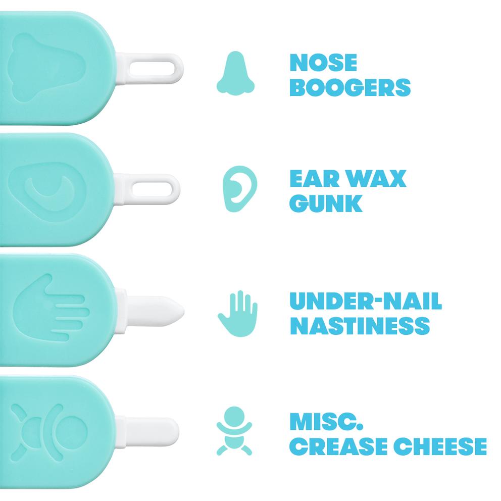 3-in-1 Nose, Nail + Ear Picker ESSENTIAL BOOGER PICKER TOOL