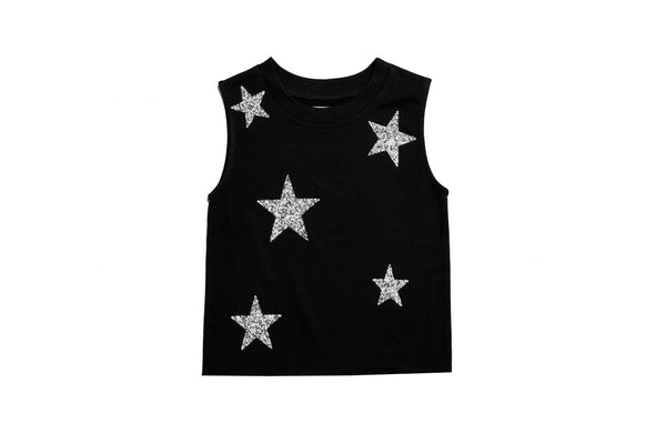 Star Sweatshirt Black