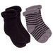 2-Pack Terry Newborn Socks - Black