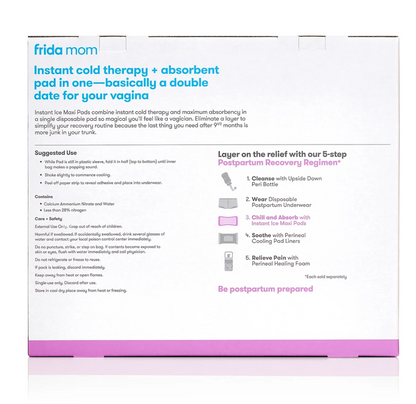Instant Ice Maxi Pads POSTPARTUM RECOVERY