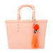 Tiny Jelly Tote Bag - PINK