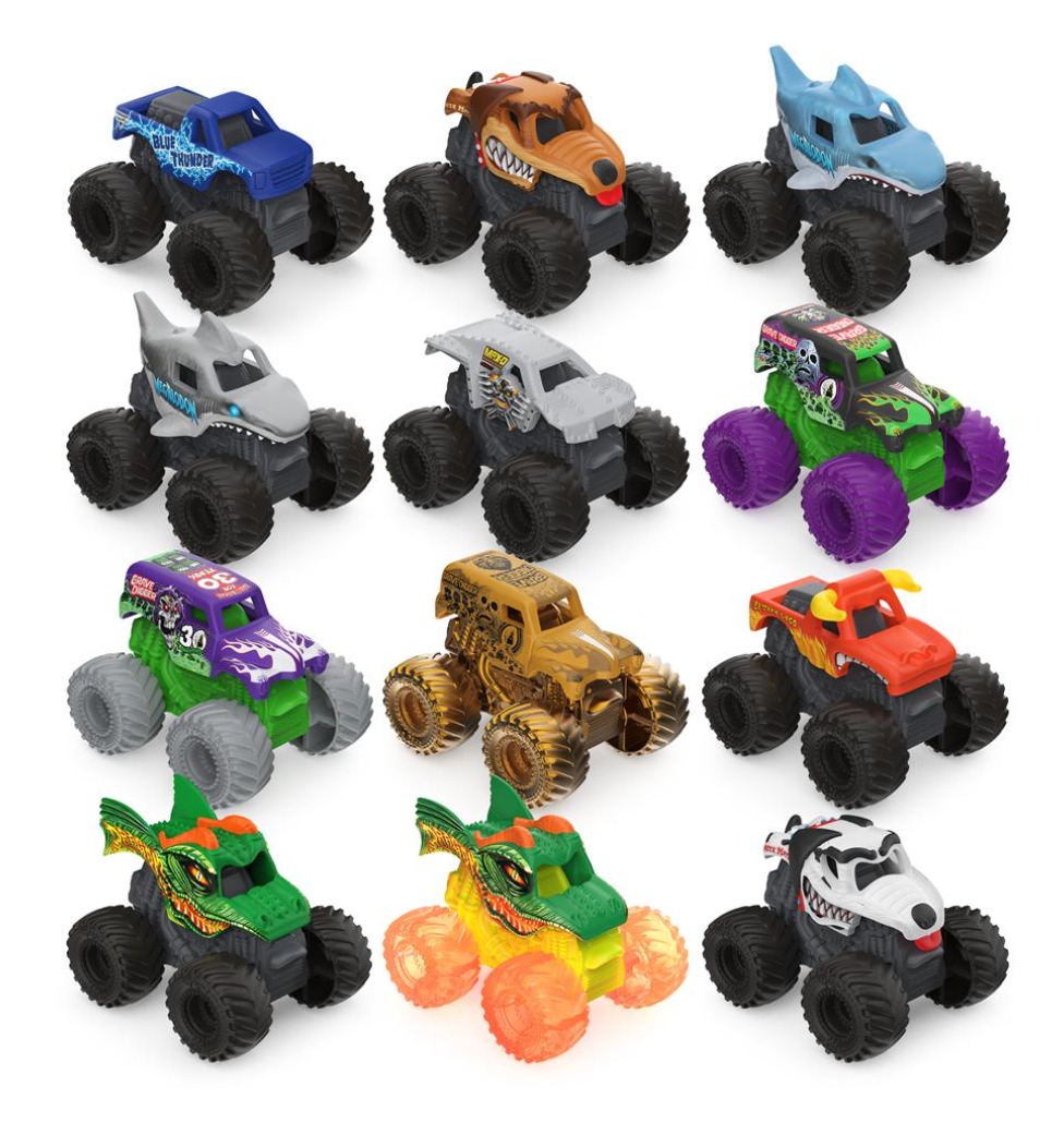 MONSTER JAM, MINI MYSTERY COLLECTIBLE MONSTER TRUCK
