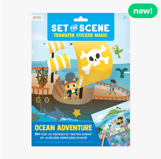 set the scene transfer stickers magic - ocean adventure