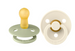 BIBS Colour 2 PACK Ivory/Sage Round