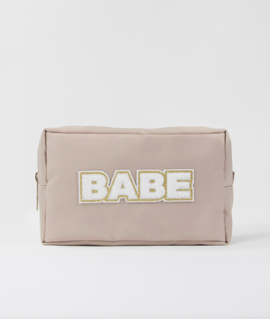 BABE Nylon Travel Bag - Coffee