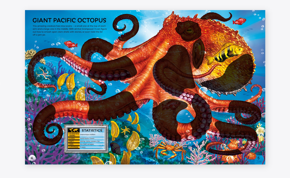 Build Your Own, Sea Creatures