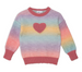 Jacquard Knit Sweater With Heart