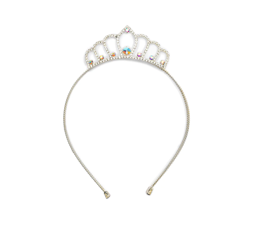 RHINESTONE TIARA HEADBAND