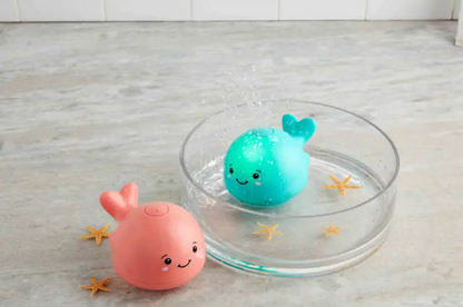 LIGHT-UP SPRAY WHALE TOY
