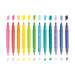 pastel hues dual tip markers - set of 12