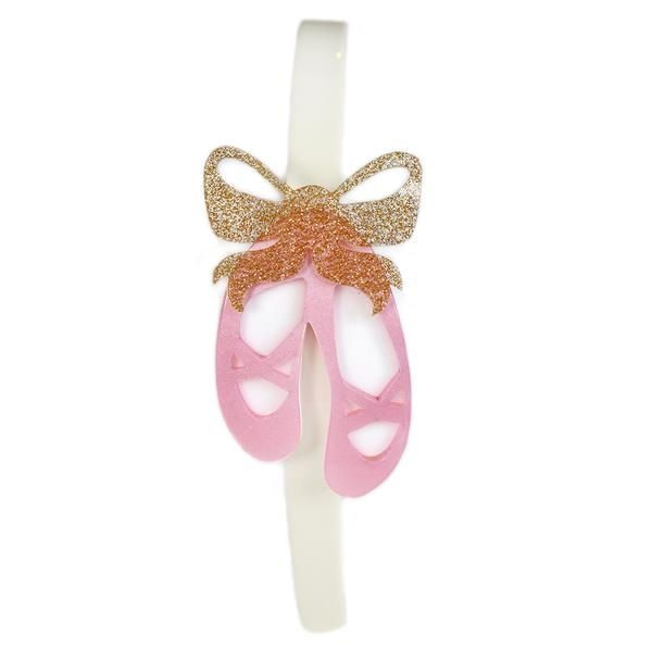 LILIES & ROSES NY - "Ballet Slippers" Acrylic Headband