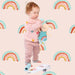 Wee Baby Stella Peach With Brown Hair Yoga Set 158400