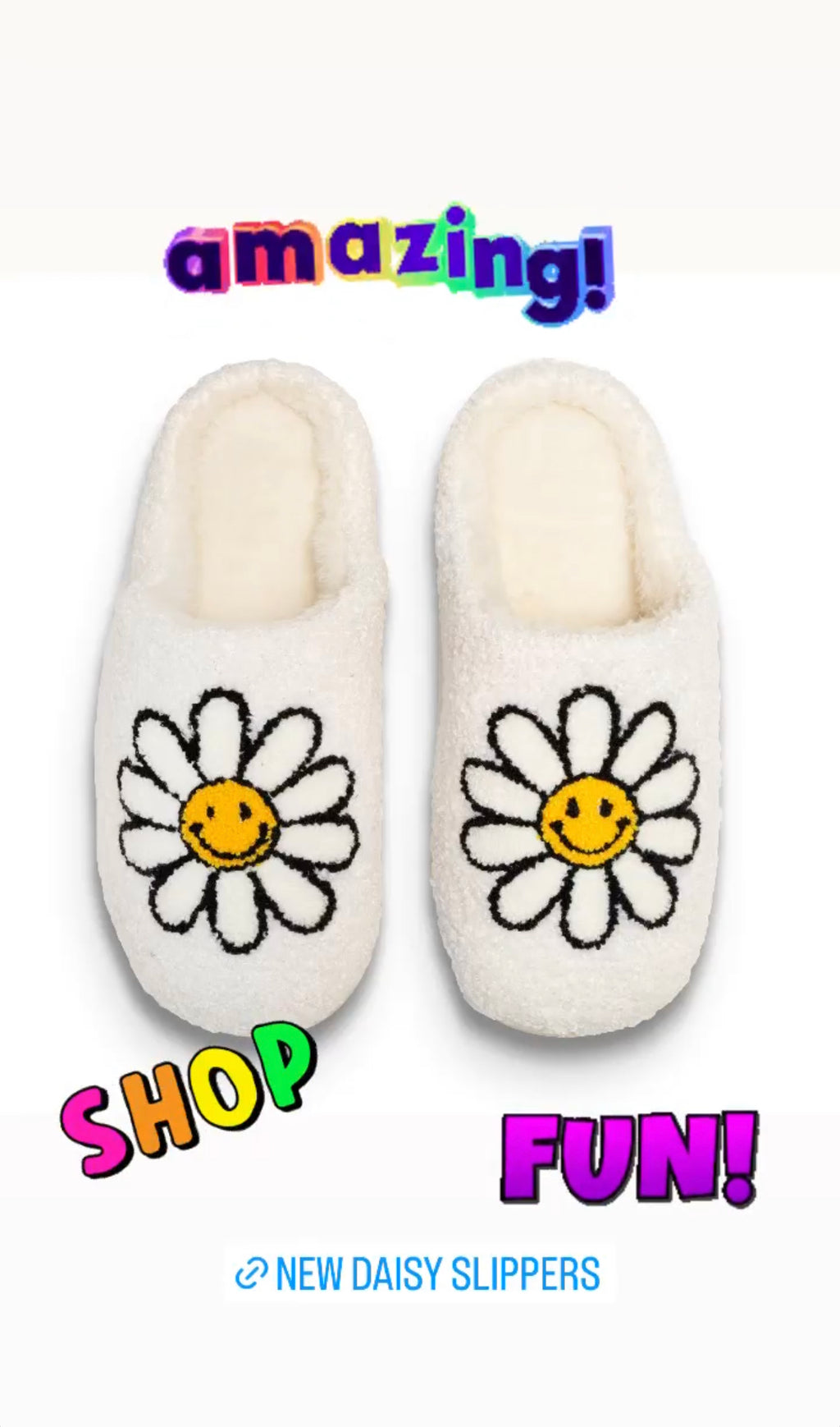 daisy slipper