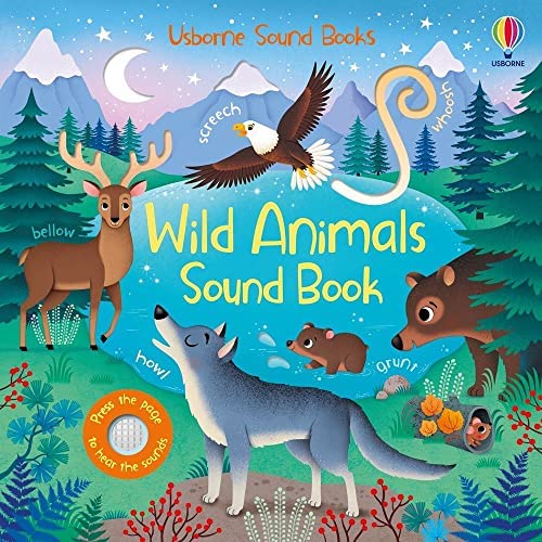 Wild animals sound book